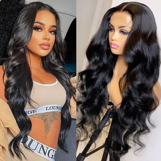 Human Hair Lace Front Wig Body Wave  Human Hair Lace Front Wig
